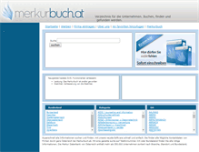 Tablet Screenshot of merkurbuch.at