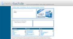 Desktop Screenshot of merkurbuch.de